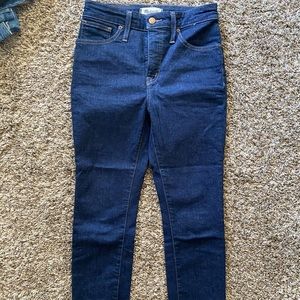 Madewell Curvy High Rise Skinny Jeans Size 26
